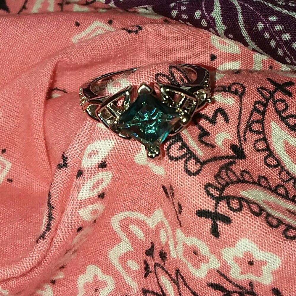 Size 10 Beautiful Mystic Stone Ring